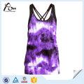 Sublimierte Running Singlet Frauen Active Wear